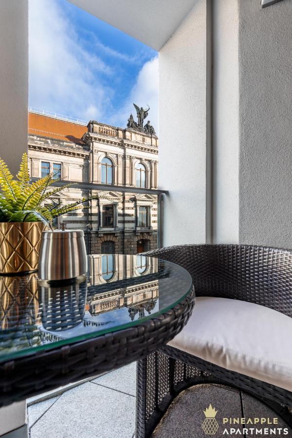 Pineapple Apartments Palais Am Neumarkt - 90 Qm - 1X Free Parking Dresden Exterior foto